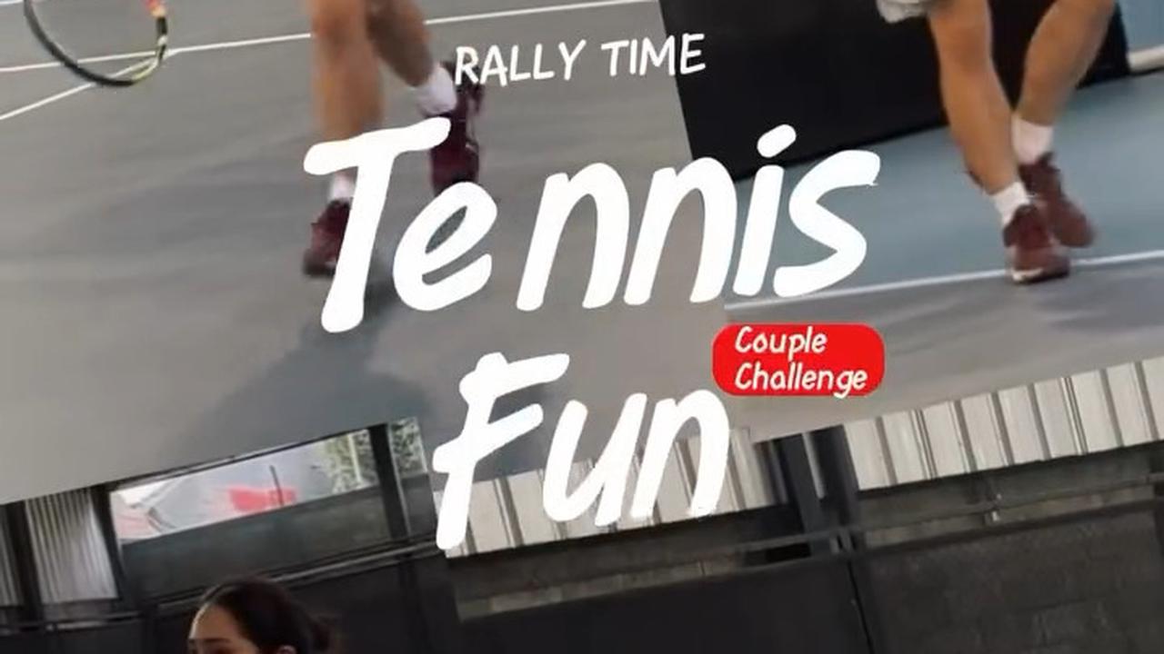 Potret Raffi Ahmad dan Nagita Slavina Latihan Tennis Bareng, Siap Buat Turnamen di Lagi-Lagi Tenis Internasional