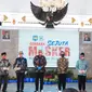 Peluncuran Gerakan Sejuta Masker di Kabupaten Kuningan, Jawa Barat yang dihadiri Menteri Dalam Negeri (Mendagri) Tito Karnavian, Sabtu (15/8/2020). (Ist)