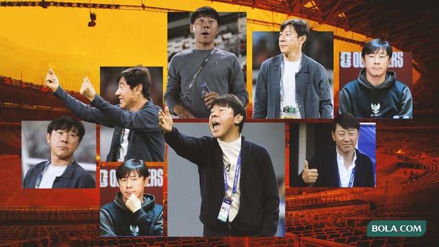 Kolase - Ekspresi Shin Tae-yong