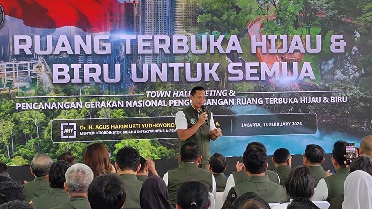 Menko IPK: RTHB Solusi Krusial Perkuat Mitigasi Bencana di Tengah Urbanisasi