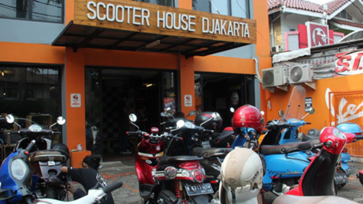 Mudik Pakai Vespa, Scooter House Djakarta Kasih yang Spesial Berita