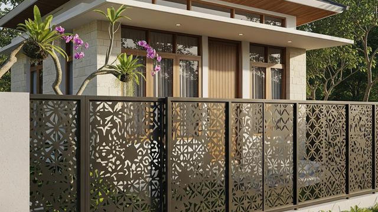 7 Model Pagar Rumah Kecil Tapi Kokoh dan Elegan, Cocok untuk Hunian Minimalis 2025