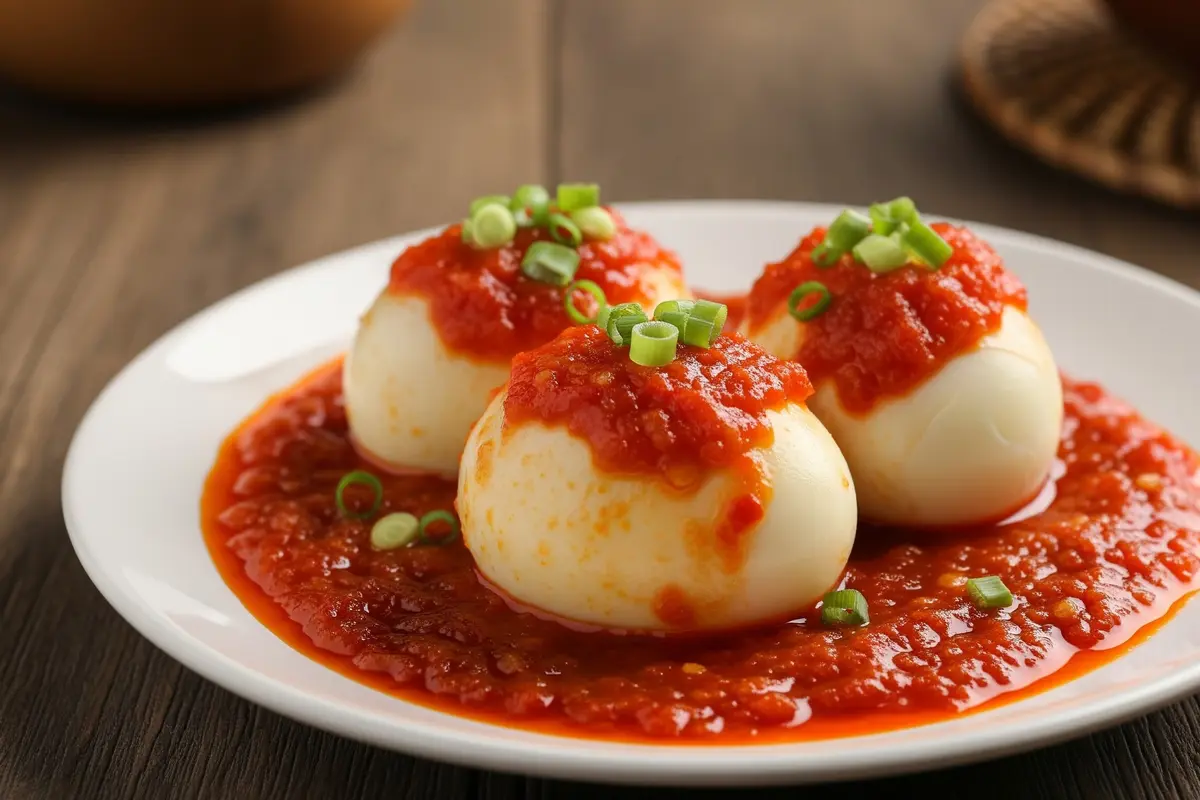 Cara Membuat Balado Telur Tanpa Digoreng/Gemini AI