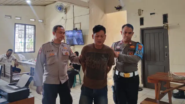 Momen Maling Ditangkap Warga Saat Dorong Motor Curian, Gagal Nyalakan Mesin