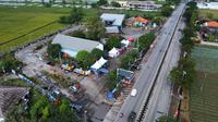 Direktorat Jenderal Perhubungan Darat Kementerian Perhubungan (Kemenhub) telah menyiapkan 7 Unit Pelaksana Penimbangan Kendaraan Bermotor (UPPKB), atau jembatan timbang yang dialihkan sementara fungsinya sebagai rest area. (Dok Kemenhub)