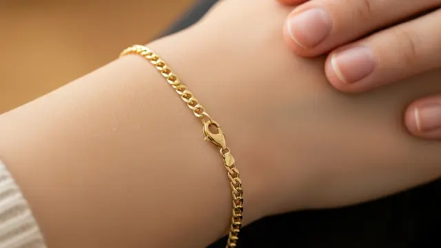 9 Model Gelang Emas 5 Gram Rantai Kecil untuk Acara Pernikahan
