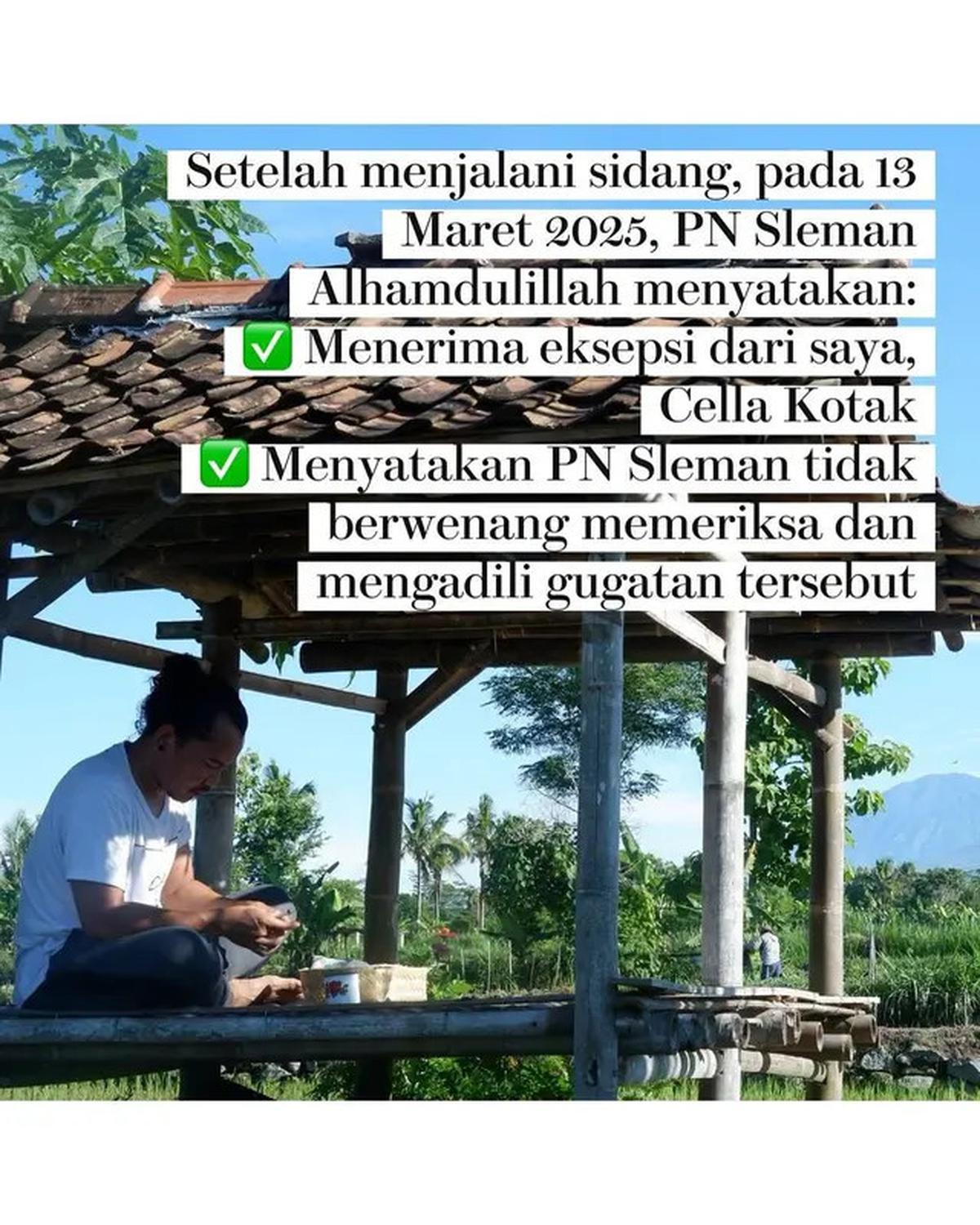 Tantri Kotak Umumkan Hasil Banding di Pengadilan Tinggi Yogyakarta: Kebenaran Selalu Temukan Jalan