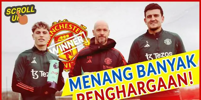 VIDEO: MU Raih Beberapa Gelar Penghargaan Terbaik Liga Inggris Bulan November, Tanda Awal Kebangkitan?