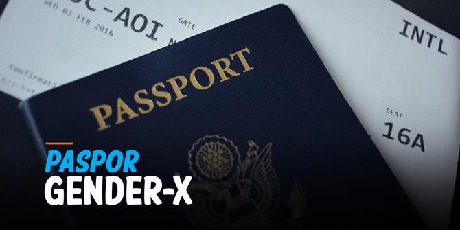 VIDEO: Amerika Serikat Terbitkan Paspor Pertama untuk Gender-X