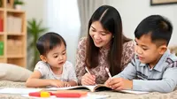 Speech Delay Pengaruhi Keterampilan Sosial Anak, Intervensi Sejak Dini Jadi Kunci. Foto dibuat oleh AI.