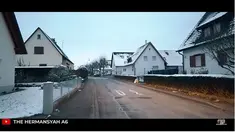 Setibanya di Jerman, keluarga Anang Hermansyah dan Ashanty langsung berkunjung ke rumah Sarah Menzel. Kediaman calon menantunya itu berada di kota Denzlingen, Jerman. Kota ini terletak tak jauh dari Swiss. Tidak heran, jika mereka menginap di rumah Sarah lantaran aksesnya cukup mudah. (Liputan6.com/YouTube/The Hermansyah A6)