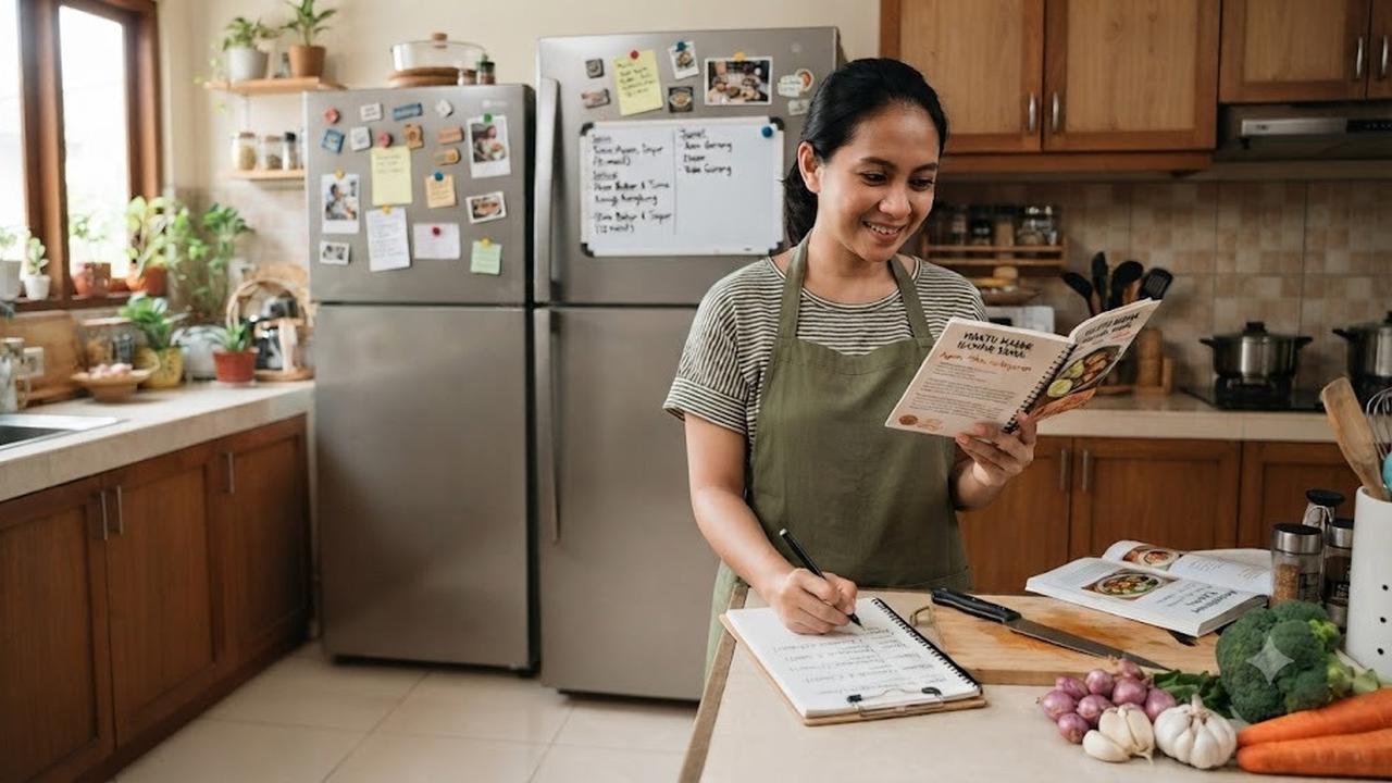 Tentukan Menu yang Memiliki Waktu Masak Hampir Sama (AI Generated)