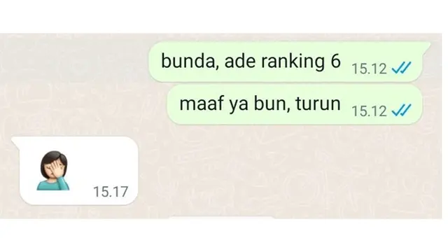 6 Chat Orangtua Tuntut Anaknya Dapat Nilai Bagus Ini Bikin Senyum Tipis