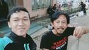 Selfie dulu dengan sang preman, Epy Kusnandar  (Source: Instagram.com/newdramaojol.id)