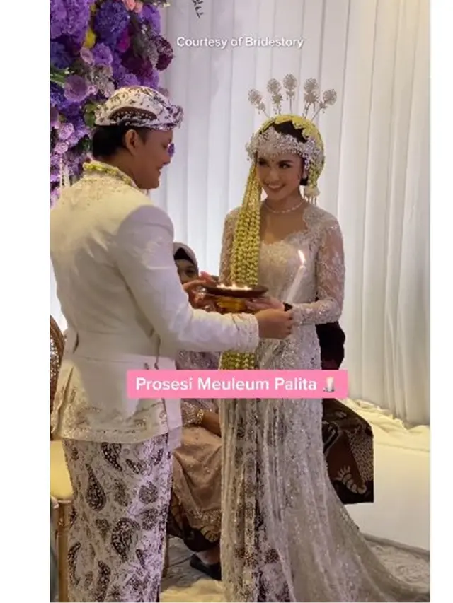 8 Potret Prosesi Pernikahan Adat Sunda Rizky Febian dan Mahalini, Penuh Haru Bahagia