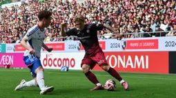 Ketiga tim yang masih punya kans juara adalah Vissel Kobe, Sanfrecce Hiroshima, dan Mechida Zelvia. Ketiga klub berurutan menempati posisi pertama (69 poin), kedua (68 poin), dan ketiga (66 poin) klasemen J1 League 2024. (Dok. J.League)