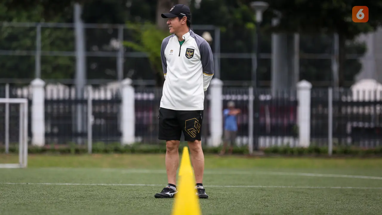 Latihan Timnas Indonesia U-20 untuk Piala Asia U-20 2023