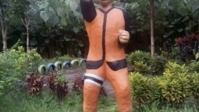 6 Patung Anime Naruto Ini Bentuknya Nyeleneh, Bikin Ngakak