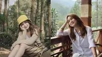 Main Sinetron Nania Dunia Lain, Ini 7 Gaya Kasual Icha Nabilah saat Liburan