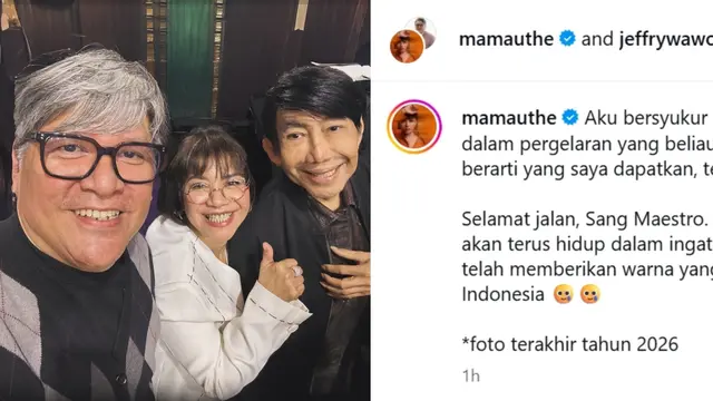 Ruth Sahanaya dan Jeffry Waworuntu