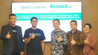 P2P Lending Restock.id Dapat Kredit Channelling dari Bank Ganesha, Plafon Rp 25 Miliar