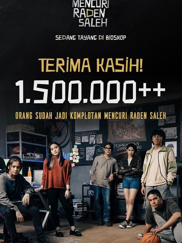 Film Mencuri Raden Saleh capai 1,5 juta penonton