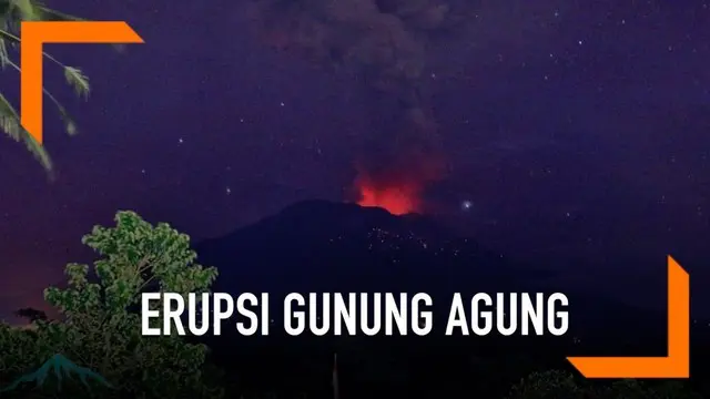 Gunung Agung kembali meletus pada Kamis (4/4) pukul 01.31 Wita dengan tinggi kolom abu mencapai sekitar 2.000 meter di atas puncaknya.