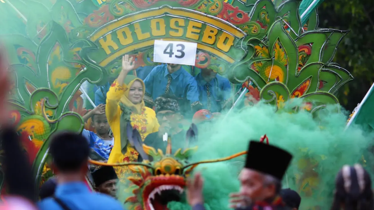 Pawai Budaya Kota Probolinggo digelar kembali setelah dua tahun absen  akibat pandemi Covid-19. (Istimewa)