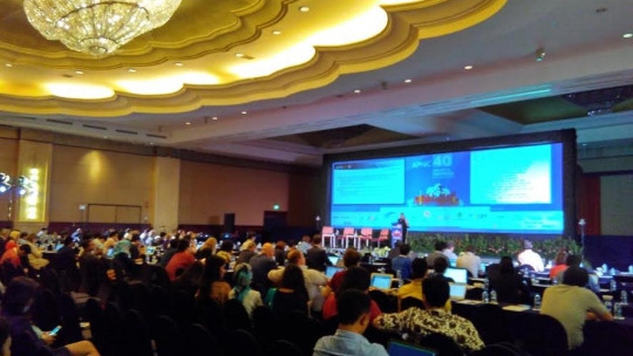 Menengok jalannya konferensi internet 'APNIC 40' di Jakarta