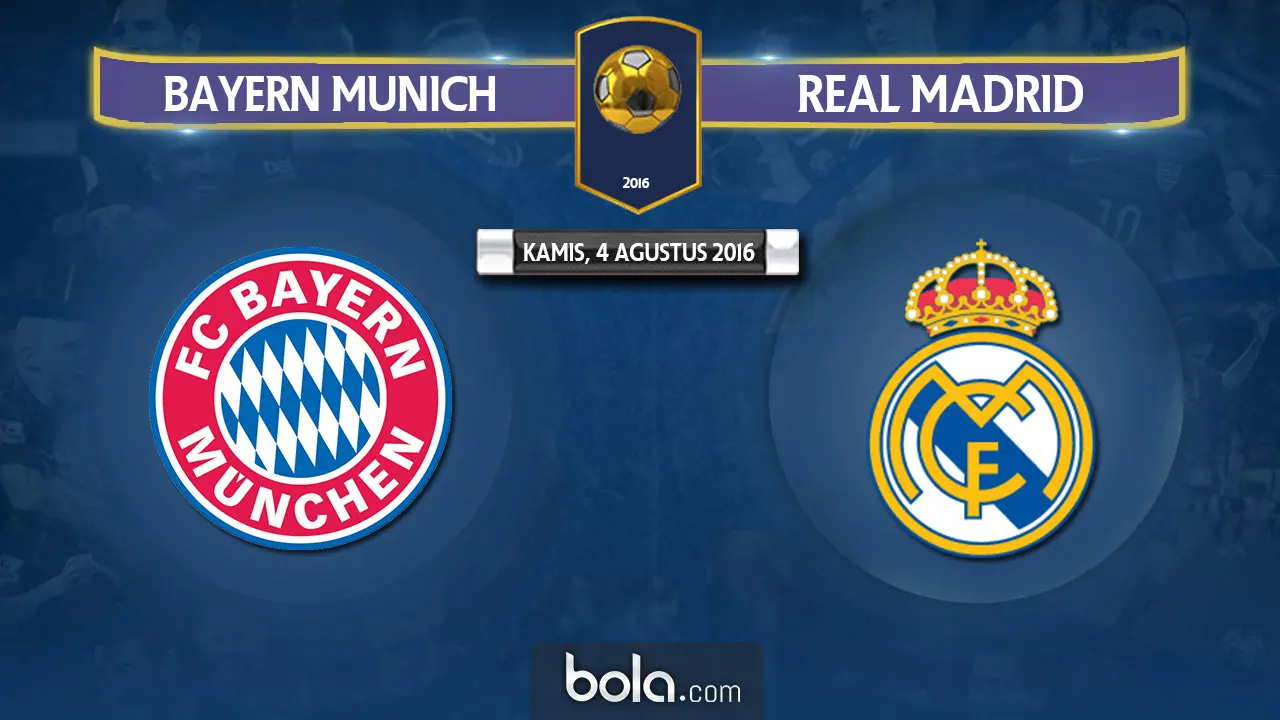 Bayern Munich Vs Real Madrid (Bola.com/Adreanus Titus)