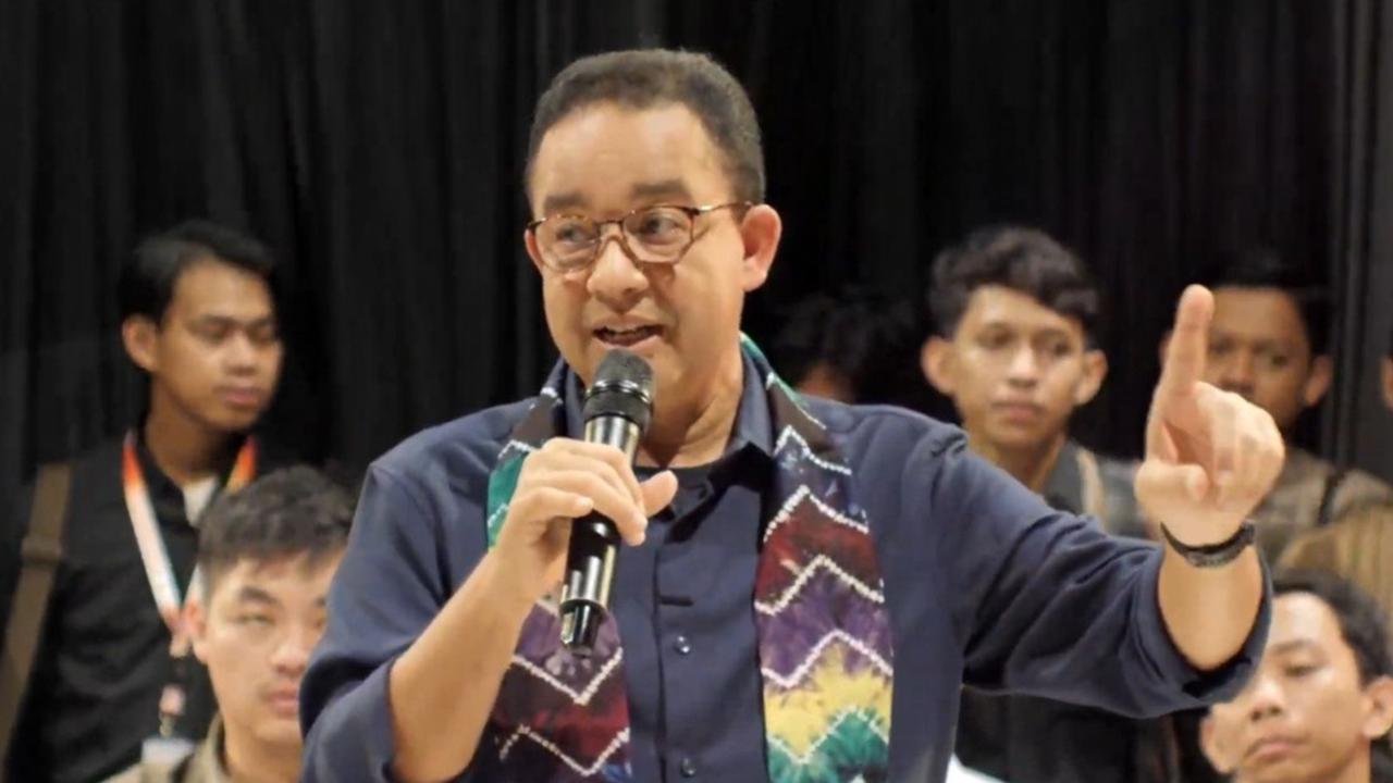 VIDEO: Hadir Penyambutan Pramono-Rano Karno, Anies Ucapkan Selamat