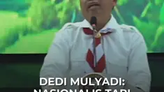 Dedi Mulyadi: Nasionalis tapi Biarkan Hutan Rusak Itu Bohong!

Gubernur Jawa Barat Dedi Mulyadi meluapkan keprihatinannya terhadap pihak yang mengaku nasionalis namun membiarkan hutan dibabat dan sungai dirusak. Ia menegaskan, cinta tanah air seharusnya tercermin dari kepedulian terhadap alam, bu...