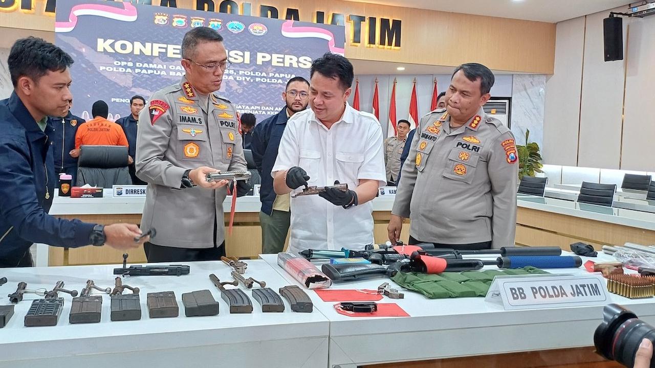Senjata Rakitan untuk KKB Papua Dibuat Otodidak di Bojonegoro, Ini Fakta Lengkapnya