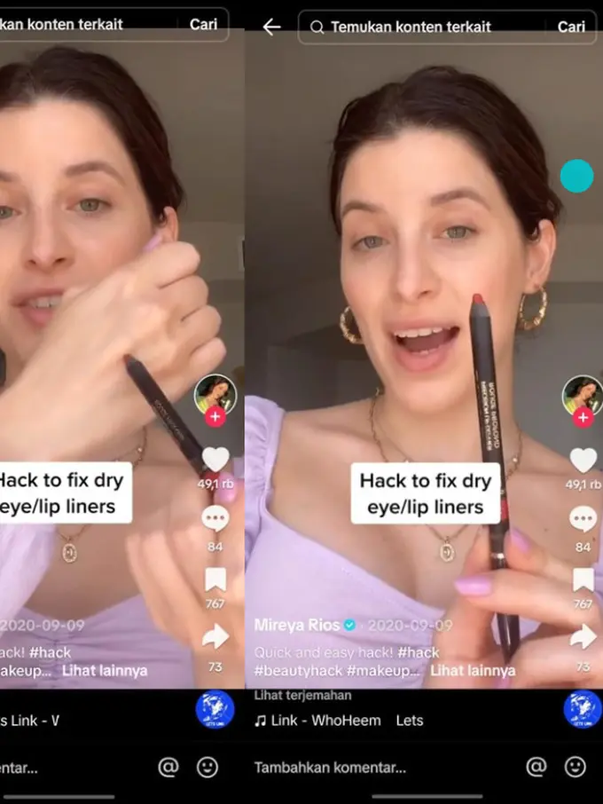 Mengatasi Lip Liner Kering dengan Face Oil