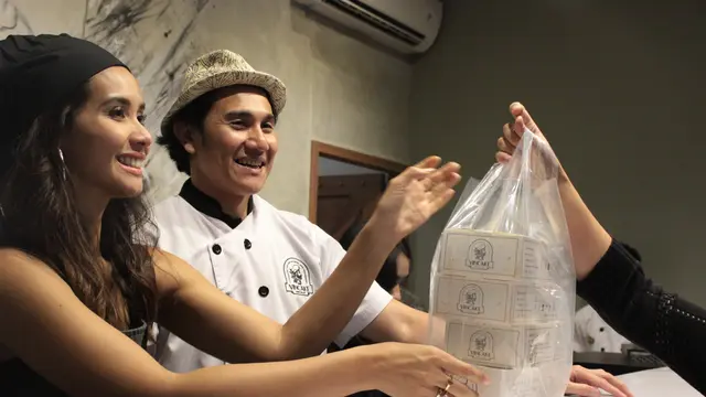 Vincake, Cake Kekinian dari Vino G Bastian dan Sang Istri