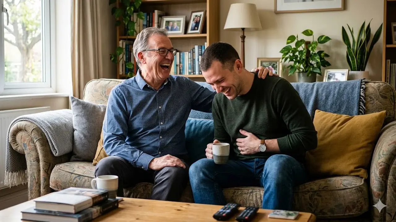 Family Laughing