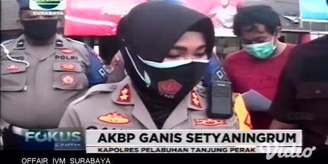 VIDEO: Polisi di Surabaya Gerebek Judi Sabung Ayam di Tengah Permukiman