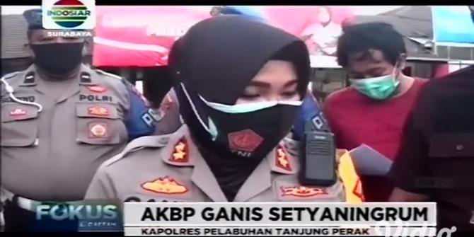 VIDEO: Polisi di Surabaya Gerebek Judi Sabung Ayam di Tengah Permukiman