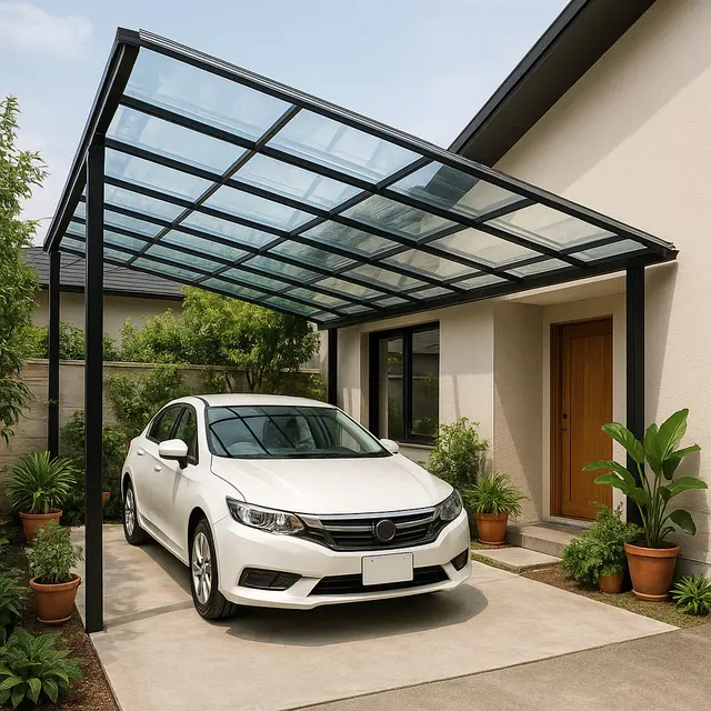 Model Carport Rumah di Desa