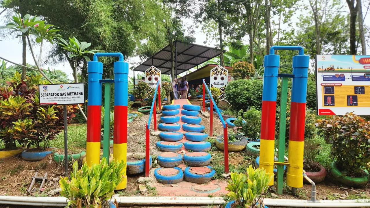 Pertamina Hulu Mahakam (PHM) dan SKK Migas mengembangkan pengelolaan dan pemanfaatan sampah Kota Balikpapan menjadi gas rumah tangga.