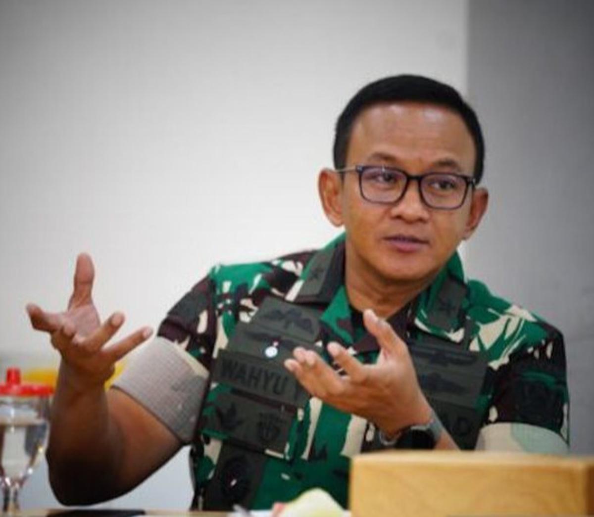 Kepala Dinas Penerangan TNI AD Brigjen TNI Wahyu Yudhayana