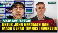 Pesan Shin Tae-yong untuk John Herdman dan Masa Depan Timnas Indonesia