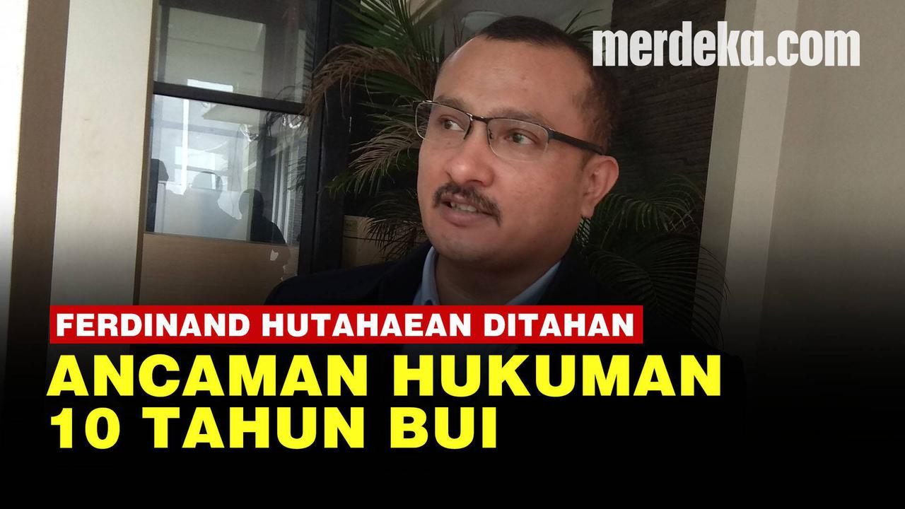 VIDEO: Cuitan Berbau SARA, Ferdinan Hutahaean Jadi Tersangka Ujaran Kebencian