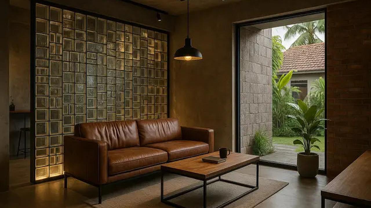 7 Desain Rumah Industrial dengan Glass Block 2025, Tampilan Hunian Jadi Berkelas dan Bikin Betah