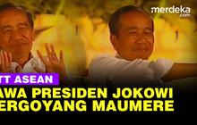 VIDEO: Keseruan Presiden Jokowi Goyang Maumere saat Makan Malam KTT ASEAN