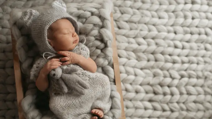 Ilustrasi bayi laki-laki