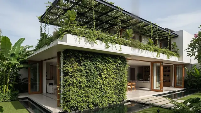 Desain Rumah Minimalis Sejuk Nyaman Tanpa AC di Iklim Tropis