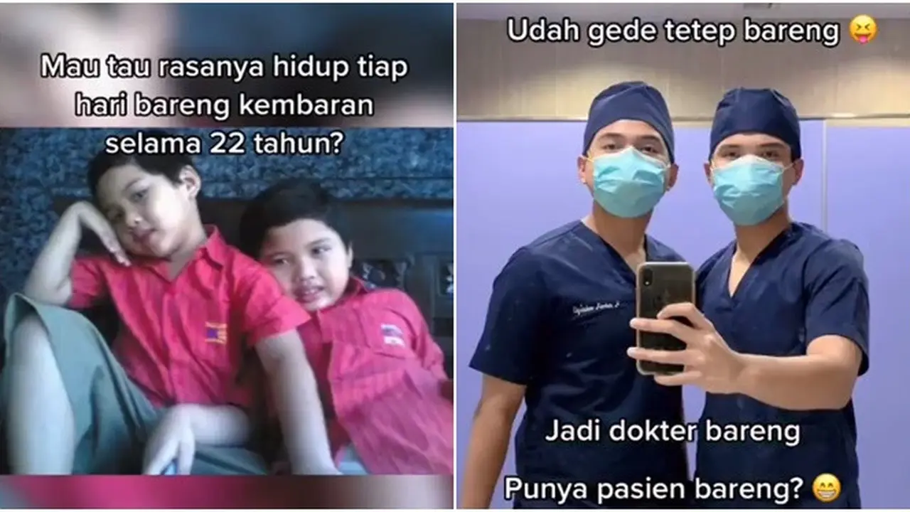 Selalu Kompak Sejak Kecil, Ini Kisah Saudara Kembar yang Kini Jadi Dokter Bareng
