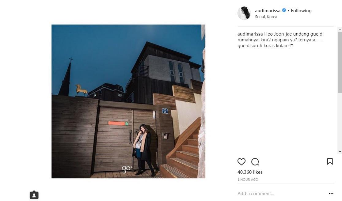 Audi Marissa Diundang Ke Rumah Lee Min Ho Showbiz Liputan6 Com