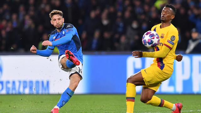 Barcelona Ditahan Imbang Napoli di Liga Champions